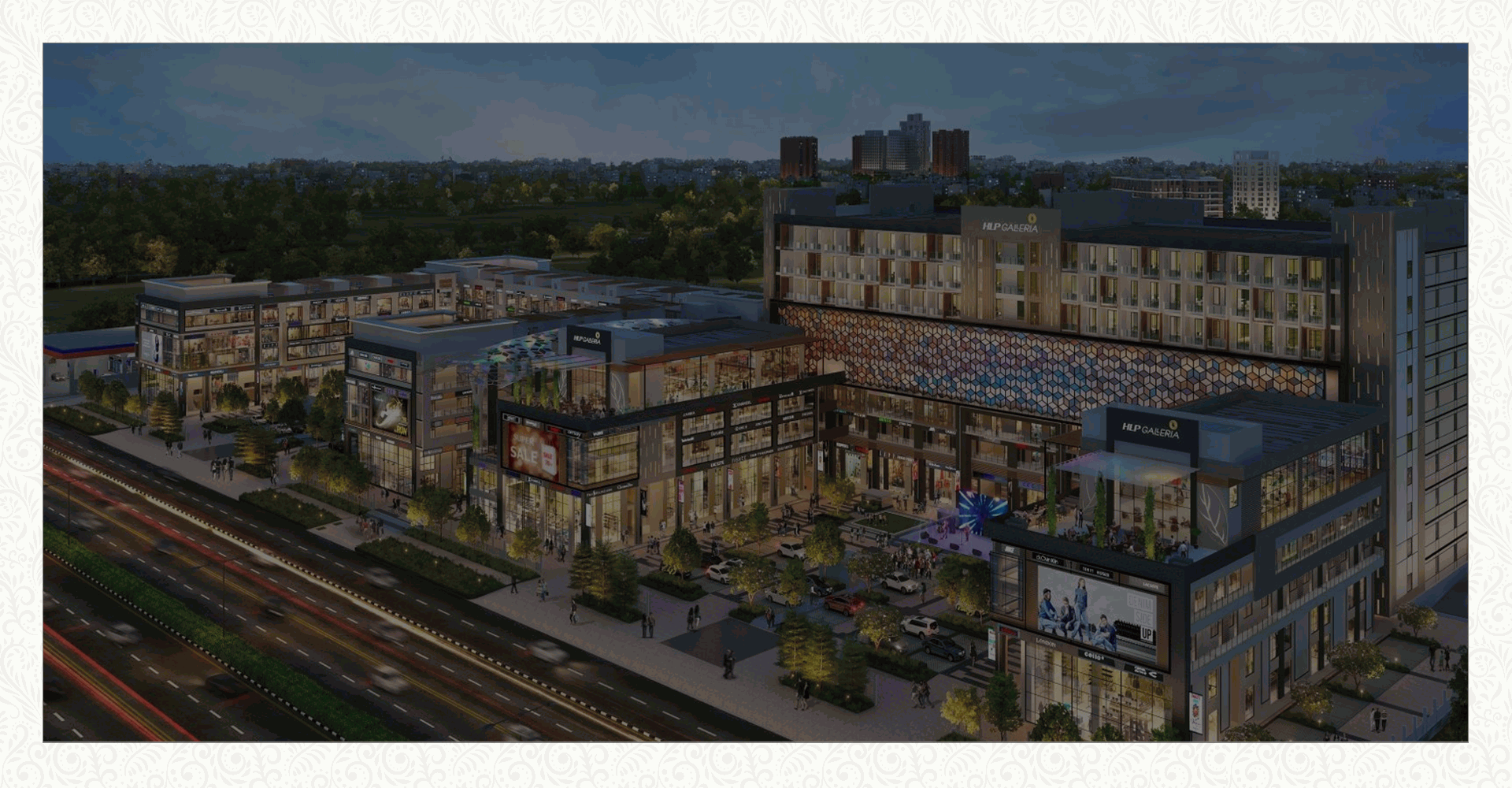 HLP Galleria features showcase