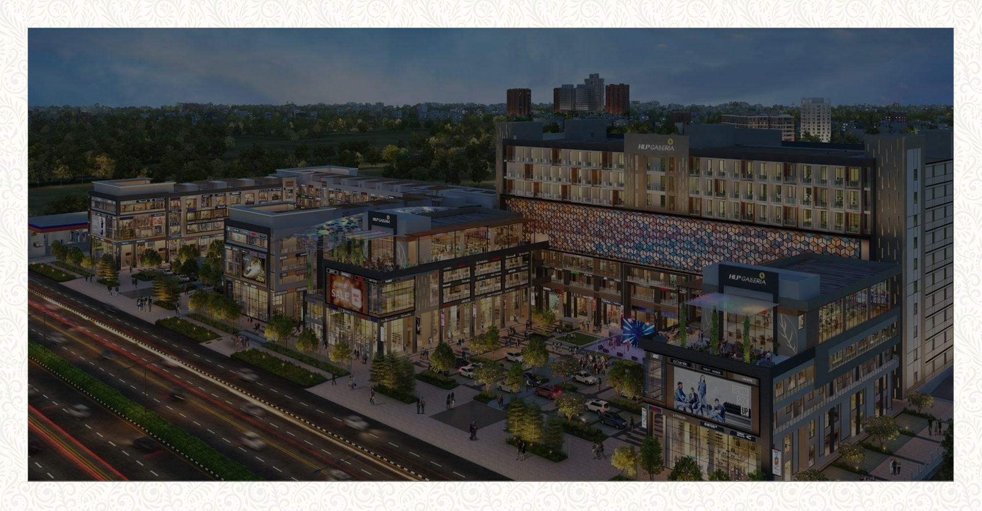 HLP Galleria features showcase